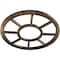 Ekena Millwork Grace Architectural Grade PVC Pierced Ceiling Medallion, Antiqued Brass, 20"OD x 7 1/4"ID x 1/2"P CMPP20GRABS - alternate 4